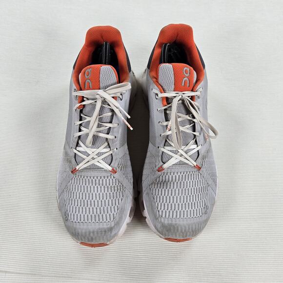 On Cloudflyer Glacier Flame Off White Casual Running Shoes Men\'s Size 10 main image 2